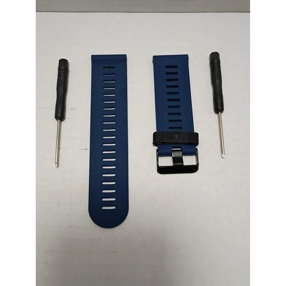 Silicone Replacement watch Strap Compatible with Fenix 3 3 HR Fenix 5X 6X Pro